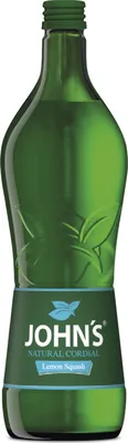 Produktbild von Johns Lemon Squash Sirup für Cocktails 0,7l