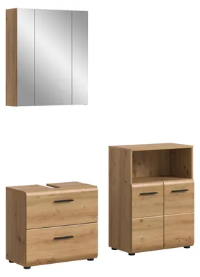 Produktbild von Bad Set Ice 3 | 3-teilig | Artisan Oak ohne