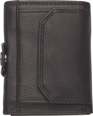 Produktbild von Josephine Osthoff Mini Geldbörse mit Münzfach, RFID Credit Card Holder Damen und Herren slim wallet 100% Echtleder