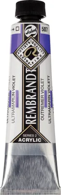 Produktbild von Rembrandt Acrylfarbe Tube 40 ml Ultramarinviolett 507