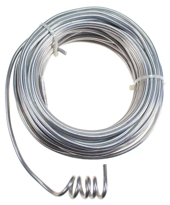 Produktbild von 1kg  Aludraht 5mm dick Aluminiumdraht Alu Draht ca.19m silber roh