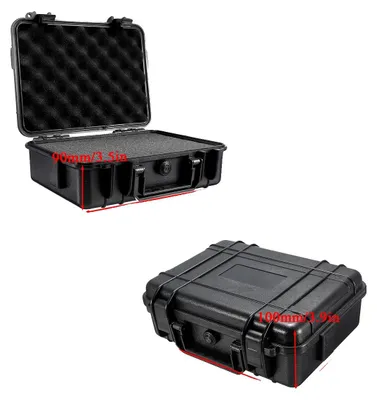 Obrázek produktu pro Kufr na nářadí, vodotěsný, odolný proti nárazům, 340 × 270 × 100 mm