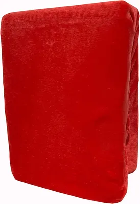 Produktbild von Winter Spannbettlaken 180-200x200 cm Teddy Plüsch Warme Cashmere Tousch Spannbettuch Bettlaken, Rot