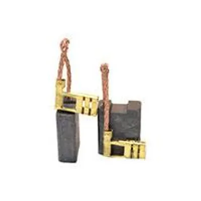 Produktbild von Set aus 2 anpassbaren Kohlen für Ryobi. Abmessungen: 7 x 16 x 20 mm.
