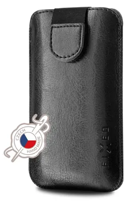 Imagen del producto de Funda FIXED Soft Slim con cierre, de cuero sintético (PU) – Color