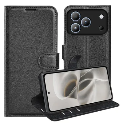 Obrázok produktu pre Puzdro na mobil – skladacie puzdro pre Blackview WAVE 7C z umelej kože, puzdro typu „flip wallet“