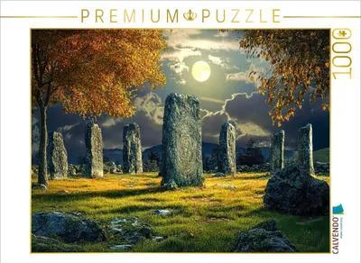 Produktbild von CALVENDO Puzzle Magische Steinmonumente | 1000 Teile Lege-Größe 64x48cm Foto-Puzzle für glückliche Stunden