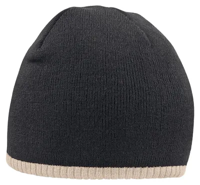Produktbild von Beechfield - Mütze für Herren/Damen Uni FK1498 (Einheitsgröße) (Schwarz/Steinfarben)