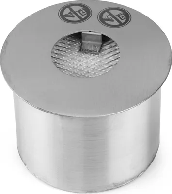 Produktbild von Moritz EdelstahlEthanol Brenner Brennbox Brennkammer rund 800 ml - Ø 12,5 cm - Höhe 9 cm