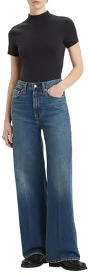 Immagine prodotto di Jeans da donna Levi's modello Ribcage Wide Leg, taglia 29W / 34L, colore Polar Perimiter