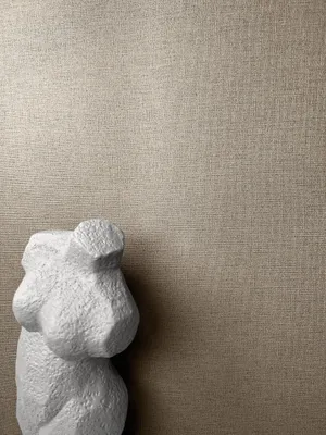 Produktbild von NEWROOM Tapete Braun Vliestapete Unifarbe - Edle Farben Uni Taupe Struktur Textil Unitapete Strukturtapete