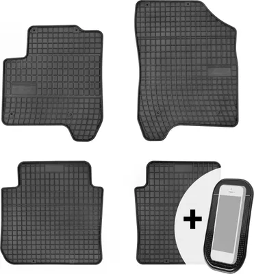 Produktbild von Gummimatten Auto Fußmatten Automatten Passgenau 4-teilig Set - passend für Citroen C3 Picasso 2009-2017