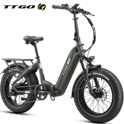 Produktbild von E-Bike Klapprad 20x4 Zoll, 70Nm Hinterradmotor, 140km, F6B, Drehmomentsensor 7 Gang SHIMANO, Kettenschaltung, Heckmotor, 864 Wh, MAX. 150kg