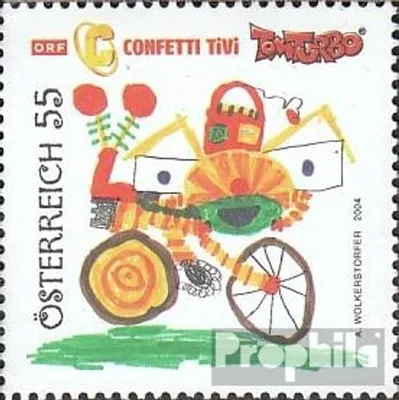Produktbild von Briefmarken Österreich 2004 Mi 2492 (kompl.Ausg.) postfrisch Kinderfernsehen