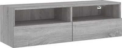 Produktbild von vidaXL TV-Wandschrank Grau Sonoma 100x30x30 cm Holzwerkstoff