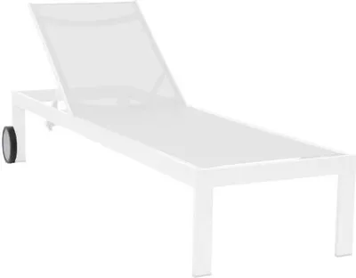 Produktbild von acamp Rimini Liege snow 198x60x35 cm