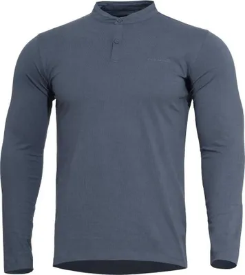 Produktbild von Pentagon Romeo 2.0 Henley Langarm-t-shirt Blau L Herren Blau L