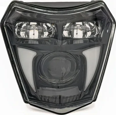 Produktbild von Maxtuned Scheinwerfer LED "Black Fog" MXT kompatibel mit KTM SMC R / EXC / EXC - F 150 / 200 / 250 / 300 Bj. 2016 - 2022 Hauptscheinwerfer