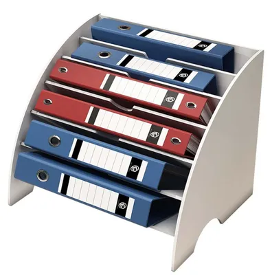 Imagen del producto de Organizador de archivos de madera para el hogar o la oficina