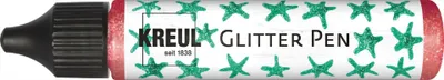 Produktbild von KREUL Glitter Pen Rot 29 ml 4000798498412
