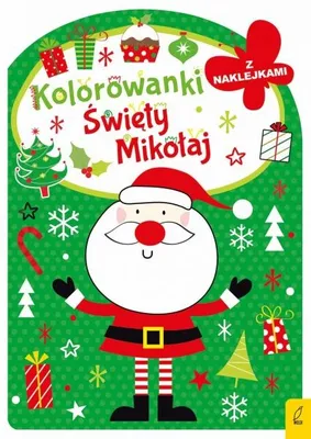 Image de Kolorowanka z wykrojnikiem Święty Mikołaj