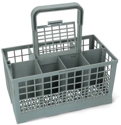 Productafbeelding van Vaatwasmachine bestekmandje geschikt voor Bosch, Siemens, Whirlpool, etc 24 x 13,5 x 24 cm (D001)