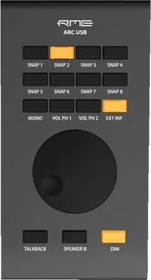 Obrázek produktu pro RME Advanced Remote Control USB BK MIDI kontroler