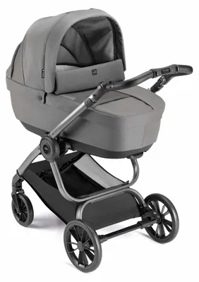 Produktbild von Cam Techno Babila (duo), Betthimmel, Leichtgewichtiger Kinderwagen, Unisex, Feste Räder, Faltbar, Schwarz, Grau