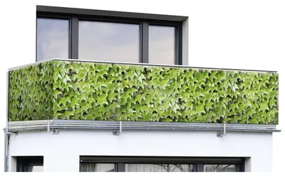 Immagine prodotto di Paravento per balconi con motivo a edera, 5 m x 85 cm