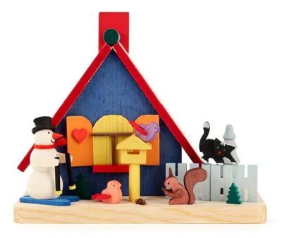 Obrázek produktu pro Udírna se sněhulákem ŠxV = 12x11cm NOVINKA