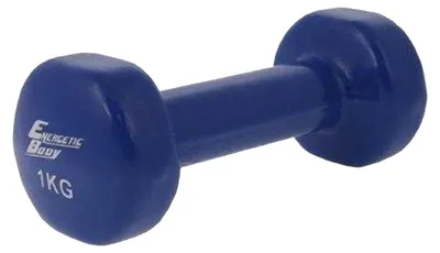 Imagen del producto de Mancuerna de vinilo de 1 kg, marca Enero Fit - 1 unidad