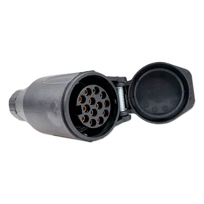 Produktbild von Anhängersteckdose | 13-polig | 12V | 16A | fliegend