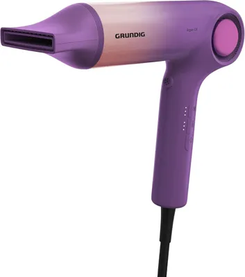Produktbild von HD 9480 Ionic Haartrockner mit Hochgeschwindigkeits-Technologie BLDC Anti-Frizz Föhn mit Diffusor und Stylingdüse 1600 W Rosa Lila