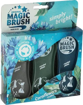 Produktbild von Magic Brush Bürsten-Set 3-er Pack CornFlowers Edition