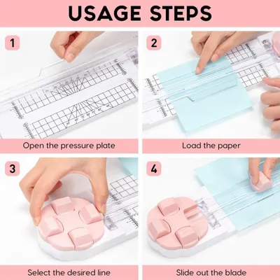Immagine prodotto di Taglierina professionale 4-in-1 per tagli e piegature precise