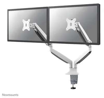 Produktbild von Neomounts NM-D750DWHITE Monitorarm 10-32" - Gasfeder