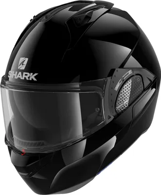 Produktbild von Shark Evo-GT Blank Klapphelm, schwarz, XS (53/54)