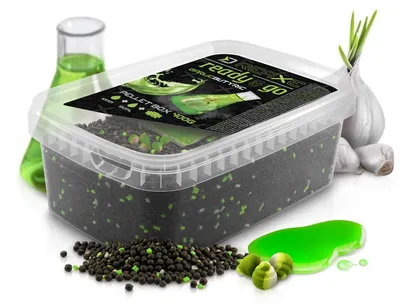 Produktbild von DELPHIN Reaxe READY&GO, aromatisierte Pellets, Knoblauch-Butyric, 400g, 101006477