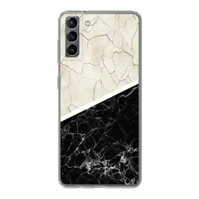 Produktbild von MuchoWow® Handyhülle Schutzhülle Hülle für Samsung Galaxy S21 Plus Marmor - Muster - Luxus Silikon Softcase Handy Hülle - Handy-Tasche
