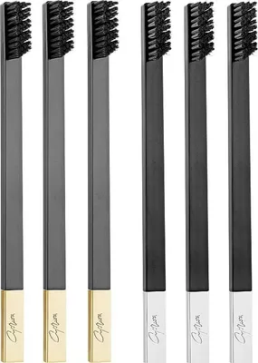 Obrázek produktu pro Apriori Slim Soft zubní kartáček černý sada 6 ks