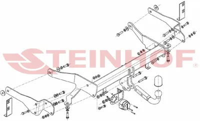 Produktbild von Z546110 Anhängerkupplung passend für CHEVROLET Captiva 06/2013-2018 starr