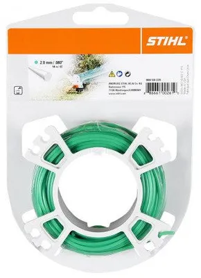 Image de Fil de coupe rond silencieux Ø 2,0 mm x 14 m - STHIL - 0000 9302416 - VERT
