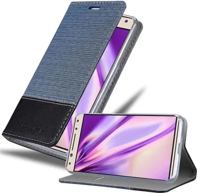 Zdjęcie produktu dla Etui Cadorabo do Alcatel 5 etui ochronne w kolorze niebieskim etui na telefon komórkowy pokrowiec na książkę