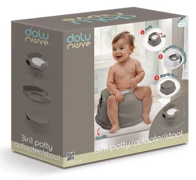 Image de DOLU pot 3en1 gris 7184 71842