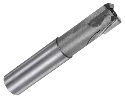 Produktbild von Fräser mit quadratischem Kopf, 3 Schneiden, 0,63" Durchmesser, Volllegierung mit hoher Härte - (Anwendungen: für Stahl- und Kunststoffbearbeitung)