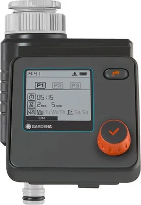 Produktbild von Bewässerungscomputer GARDENA Select, LCD-Display, Safe Stop Technologie, Hergestellt in Deutschland