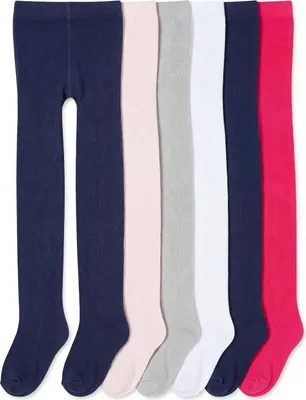 Produktbild von TupTam Mädchen Strickstrumpfhosen Bunt Gemustert 6er Pack, Farbe: Farbenmix 11, Größe: 80-86