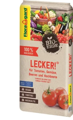 Produktbild von Tomaten- und Gemüseerde Floragard  20 L