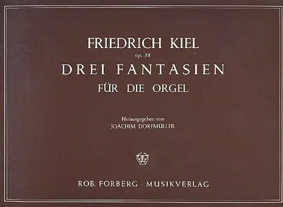 Produktbild von 3 Fantasien op.58 für Orgel