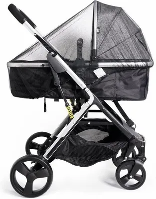 Produktbild von Moskitonetz für Kinderwagen, universeller Insektenschutz für Buggys und Kinderwagen, reißfest, idealer Schutz vor Mücken und anderem Insektengraus